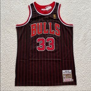 Scottie Pippen Chicago Bulls 1995 - 96 NBA Jersey